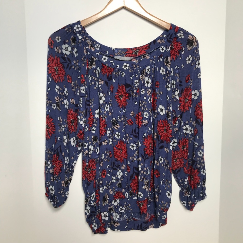 Dalia S Long Sleeve Floral Shirt